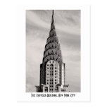 Top of the Chrysler Building NYC - B&W Postcards