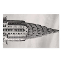 Top of the Chrysler Building NYC - B&W