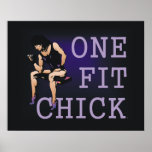 TOP One Fit Chick Posters