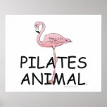TOP Pilates Animal Poster