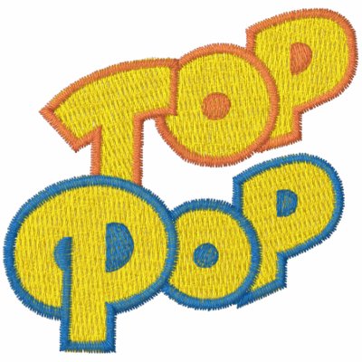 Top Pop by Embroidery4U