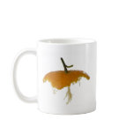 Top portion of a mandarin orange mug