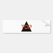 Top Red Bumper Stickers