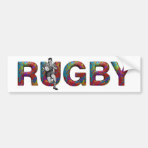 TOP Rugby Bumper Stickers