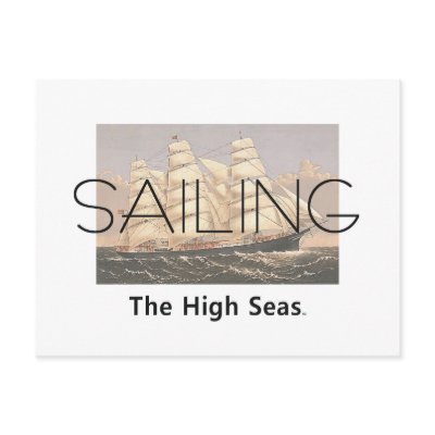 TOP Sailing Seas Post Cards