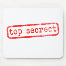 Top Secret Mouse Pad