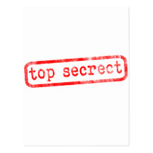 Top Secret Postcards