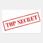 Top Secret Stickers