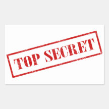 Top Secret Stickers