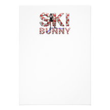 TOP Ski Bunny Personalised Invites