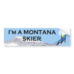 TOP Ski Montana bumper stickers
