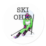 TOP Ski Ohio stickers