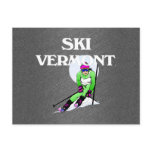 TOP Ski Vermont postcards