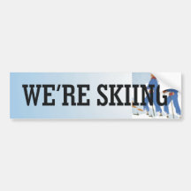 TOP Skiing Bumper Stickers
