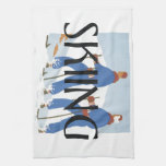 TOP Skiing Kitchen Towel