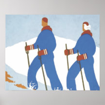TOP Skiing Print