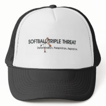TOP Softball Triple Threat Trucker Hats