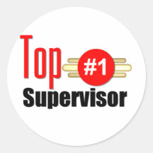 Top Supervisor Stickers