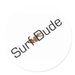 TOP Surf Dude stickers
