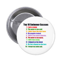 Top Ten Swimmers Excuses Button