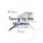 TOP Tennis by the Numbers stickers