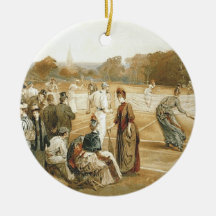 TOP Tennis Old School Ornaments