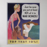 Top that 10% Poster posters