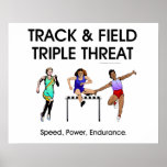 TOP Track Triple Threat posters