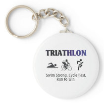 TOP Triathlon Key Chains