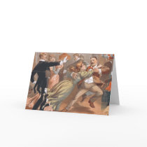 TOP Waltzing Old School Greeting Cards