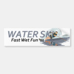 TOP Water Ski Bumper Stickers