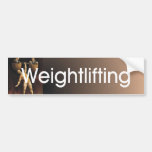 TOP Weightlifting Old School Bumper Stickers