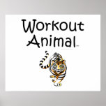 TOP Workout Animal Print