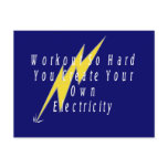 TOP Workout Electricity postcards