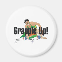 TOP Wrestling Grapple Up Fridge Magnets