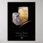 TOPAZ ON QUARTZ POSTERS