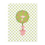 Topiary WIth Bird postcards