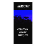 Topical Silhouette Rack Card