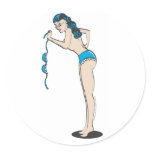 Topless Girl stickers