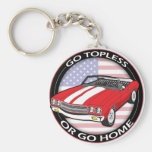Topless or Go Home Key Chains