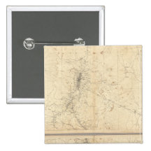 Topographical Map of Washoe Mining Region Pins