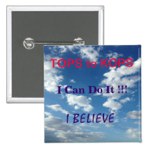 TOPS to KOPS; Weight Loss Motivation Button