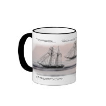 Topsail Schooner 1839 Coffee Mugs