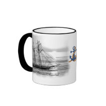 Topsail Schooner 1839 Mug