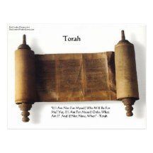 Torah "If Not For Myself" Wisdom Quote Gifts & Tee Post Cards