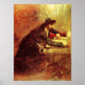 Torah Scroll by Maurycy Gottlieb posters