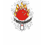 Torchwood Bowling Team (grey print)Shirt