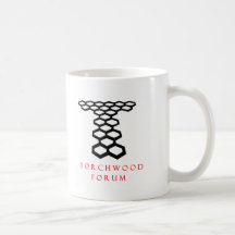 Torchwood Forum White mug