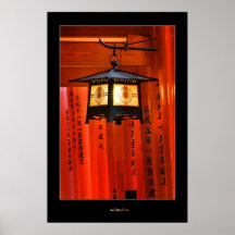 Torii Gate and Lantern Posters