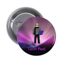 Torin Peel Badge Pinback Buttons